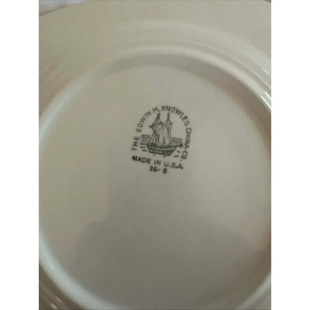 Vintage Edwin Knowles China Co Hostess 7